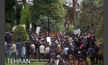 آئین وداع با استاد جمشید مشایخی 46