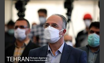 آیین بهره برداری از پروژه های مدیریت سیلاب در غرب تهران  7