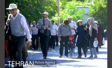 اولین دوره پیاده روی خانوادگی ایثارگران شهرداری تهران 16