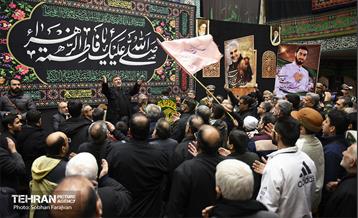تشییع پیکر شهید گمنام در مسجد حجت(عج) 21