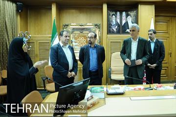 دیدار اعضای فدراسیون فوتبال با شهردار تهران 45