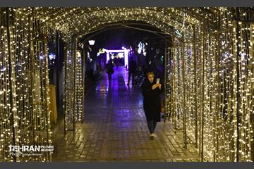 جشن نور و رنگ در بلوار کشاورز 3