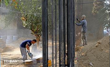 آخرین مراحل ساخت بوستان مادر و کودک "باغ نظر" 30