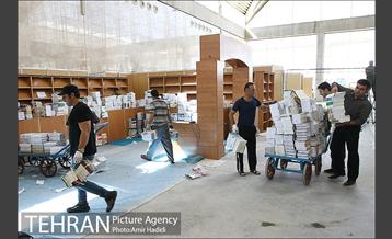 آماده سازی نمایشگاه بین المللی کتاب تهران 16