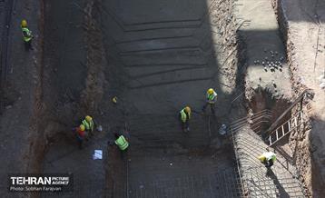 تور بازدید خبرنگاران از کارگاه‌های متروی شهر تهران 6