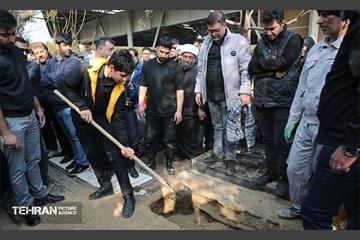 تشییع پیکر خبرنگار فقید مهدی علیرضایی (1) 2
