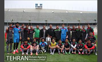 تمرین 3 فروردین تیم ملی فوتبال ایران  2