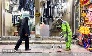 خدمات رسانی شهرداری تهران در شهر نجف 15