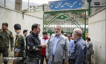 بازدید شهردار تهران از منطقه سیل زده امام زاده داوود(ع) 10