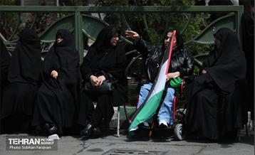 اجتماع صادقیون در میدان صادقیه تهران 47