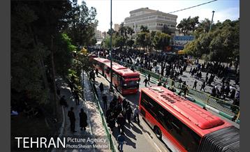 خدمات شهرداری تهران در مراسم پیاده روی جاماندگان حسینی (ع) 5