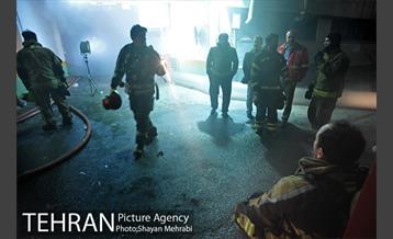 آتش سوزی در ساختمان برق حرارتی 31