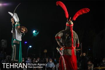 تعزیه خوانی اباعبدالله الحسین(ع) در بوستان لاله 33