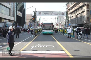 خدمات شهرداری تهران در پایان راهپیمایی ۲۲ بهمن - ۲ 15