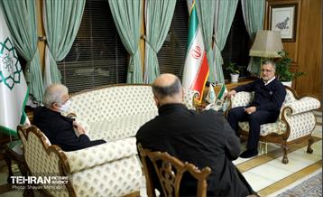 دیدار شهردار تهران با دبیر ستاد مبارزه با مواد مخدر 3