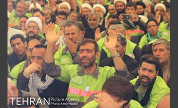 حضور شهردار تهران در جمع خدام الحسین 7