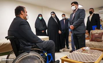 تکریم جانبازان آسایشگاه شهید بهشتی  4