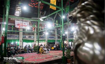 تعزیه در تکیه بزرگ تجریش 8