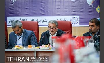 جلسه رئیس شورای شهر تهران با مسئولین خوزستان 14