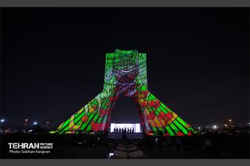 نورافشانی جشن پیروزی انقلاب اسلامی در میدان آزادی 47