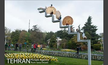 روز طبیعت بارانی در بوستان ملت 21