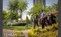 بازدید مهندس شاپور رستمی معاون هماهنگی و امور مناطق شهرداری تهران از پروژه های منطقه ۸ 4