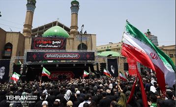 دسته عزاداری دانشگاه امام صادق(ع) در ظهر عاشورا 5