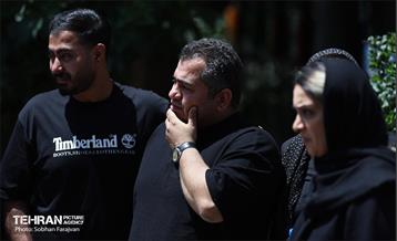 مراسم تشییع و خاکسپاری حمیدرضا درجاتی 22