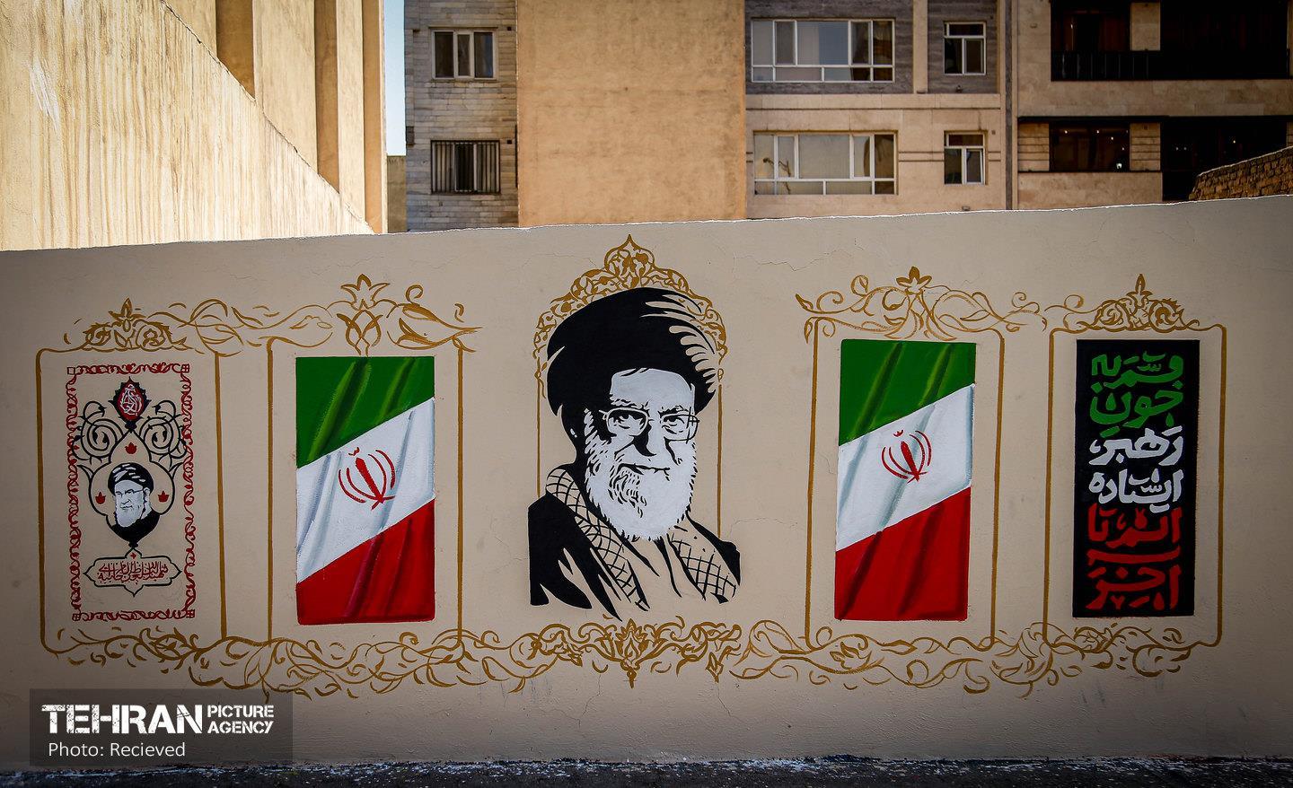 نصب تبلیغات شهری مراسم تشییع رهبر شهید انقلاب 3