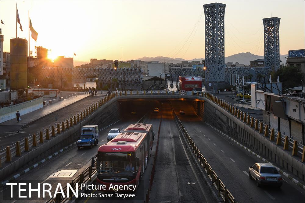 فعالیت شبانه روزی BRT تهران 11
