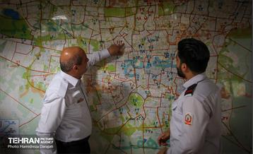 ستاد فرماندهی آتش‌نشانی ویژه سه‌شنبه آخر سال 22