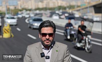 آیین افتتاح دسترسی شمال به جنوب بزرگراه آیت‌الله سعیدی 11