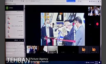 حضور مجازی شهردار تهران در مراسم بهره برداری از دو رام قطار مترو 21