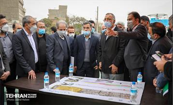 بازدید شهردار تهران از باغ‌راه حضرت فاطمه زهرا (س) 17