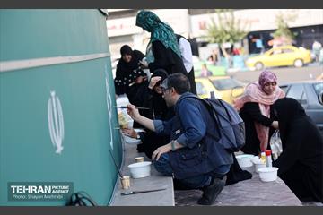 رویدا هنری جبهه مقاومت در میدان انقلاب 32
