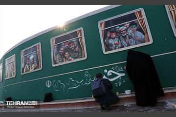 رویدا هنری جبهه مقاومت در میدان انقلاب 30