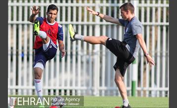 تمرین تیم ملی فوتبال زیر نظر ویلموتس با حضور پرسپولیسی‌ها 30