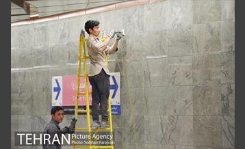 ایستگاه تقاطعی میدان امام حسین(ع) پیش از افتتاح 5