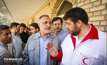 بازدید شهردار تهران از منطقه سیل زده امام زاده داوود(ع) 28