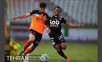 دیدار سیاه جامگان و سایپا در لیگ برتر فوتبال 13