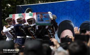 تشییع پیکر شهید حسین امیرعبداللهیان در وزارت خارجه 21