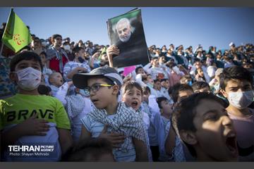 اجتماع بزرگ نوجوانان غرب تهران در پویش سلام فرمانده 13