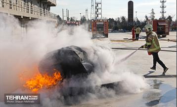 دوره آموزشی آتش‌نشانی ویژه خبرنگاران 11