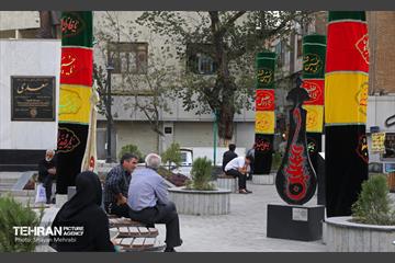 تهران سیاه‌پوش عزای سید و سالار شهیدان 43