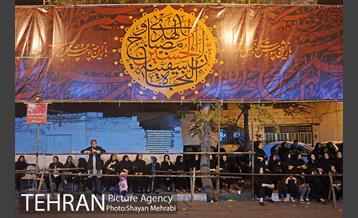 شور حسینی در خیابان گرگان 26