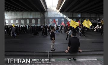 راهپیمایی جاماندگان اربعین حسینی در تهران 48