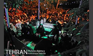 احیای شب بیست و یکم ماه مبارک رمضان در امامزادگان عینعلی و زینعلی(ع) 9