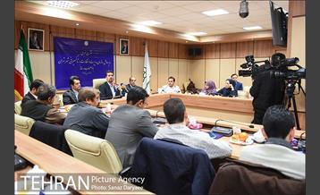 نشست خبری مدیر عامل سازمان مدیریت و نظارت بر تاکسیرانی تهران 6