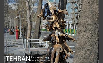 المان های نوروزی در خیابان ولیعصر(عج) 6