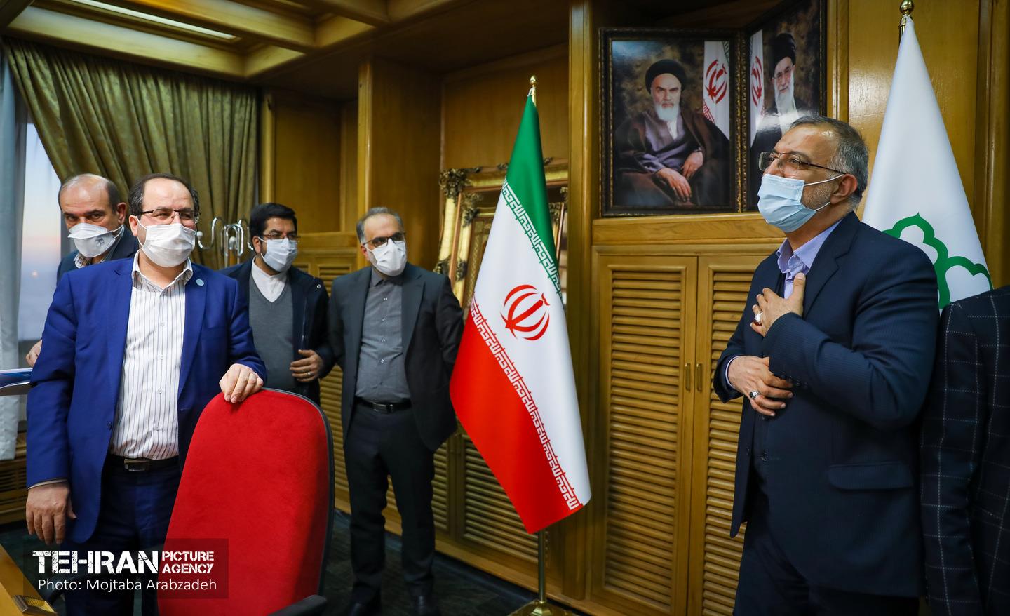 دیدار رئیس ومعاونین دانشگاه تهران با علیرضا زاکانی  15